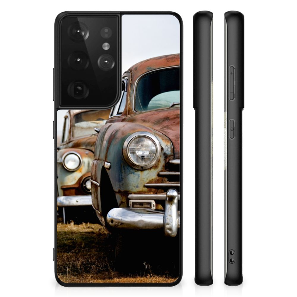 Samsung Galaxy S21 Ultra Silicone Back Case Vintage Auto B2C Telecom