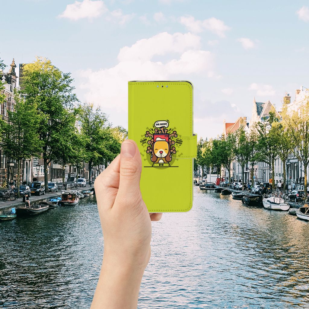Huawei P30 Lite (2020) Leuk Hoesje Doggy Biscuit