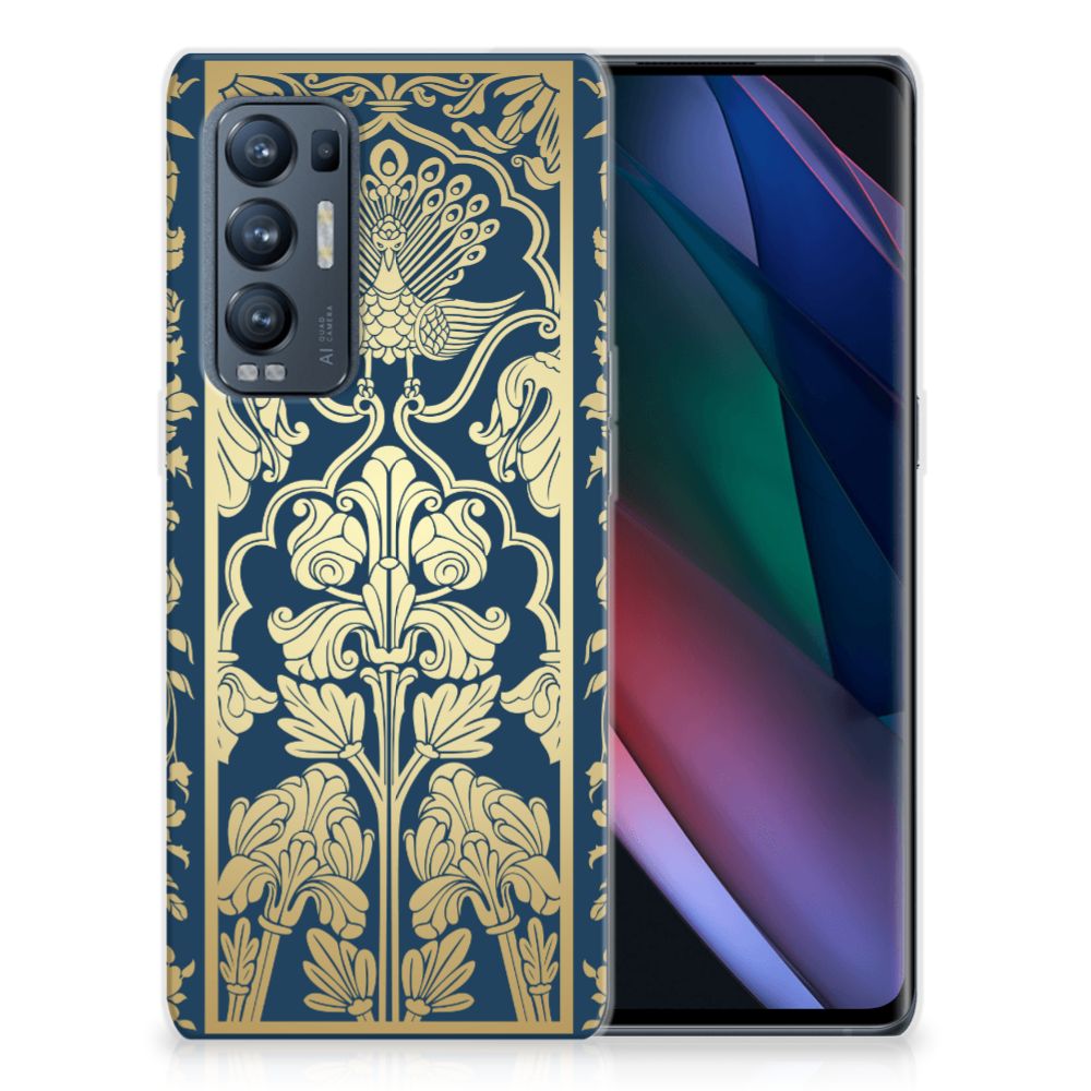 OPPO Find X3 Neo TPU Case Beige Flowers B2C Telecom