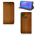 Huawei P Smart Plus Book Wallet Case Donker Hout