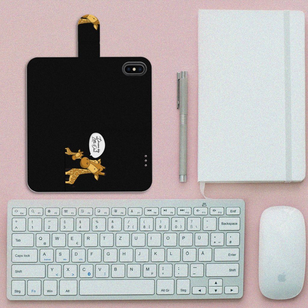 Apple iPhone X | Xs Leuk Hoesje Giraffe