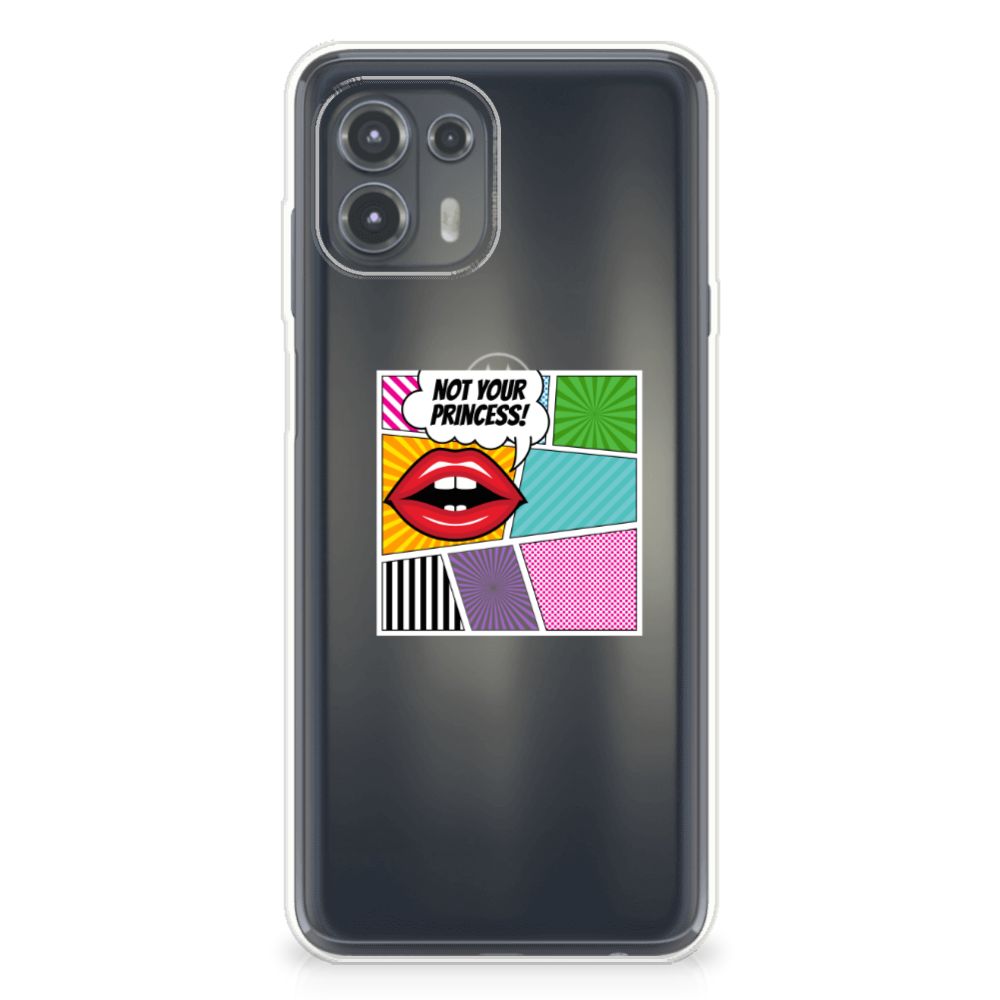Motorola Edge 20 Lite Silicone Back Cover Popart Princess B2C Telecom