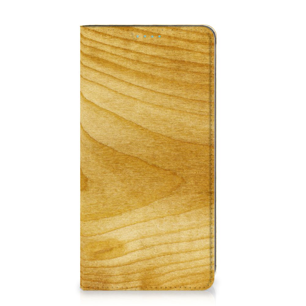 Samsung Galaxy A53 Book Wallet Case Licht Hout