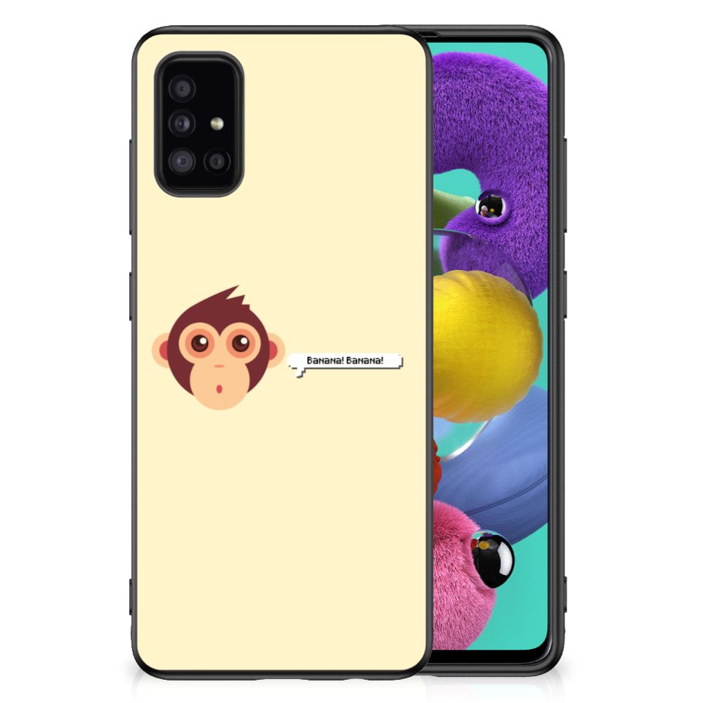 Samsung Galaxy A51 Bumper Hoesje Monkey