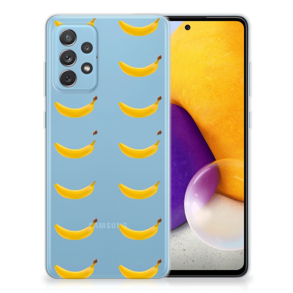 Samsung Galaxy A72 Siliconen Case Banana