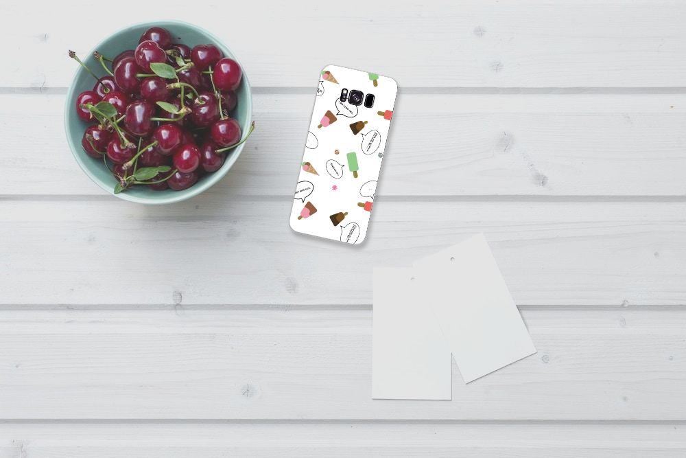 Samsung Galaxy S8 Plus Siliconen Case IJsjes