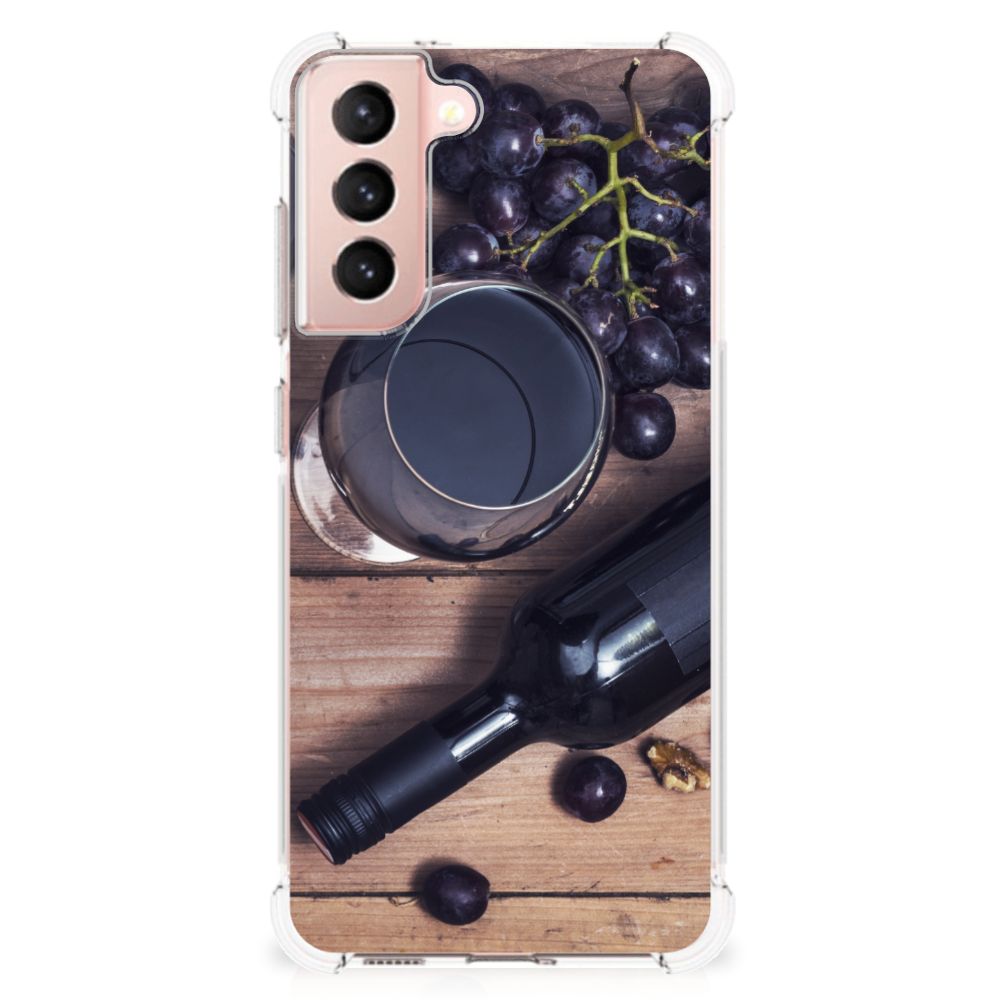 Samsung Galaxy S21 FE Beschermhoes Wijn