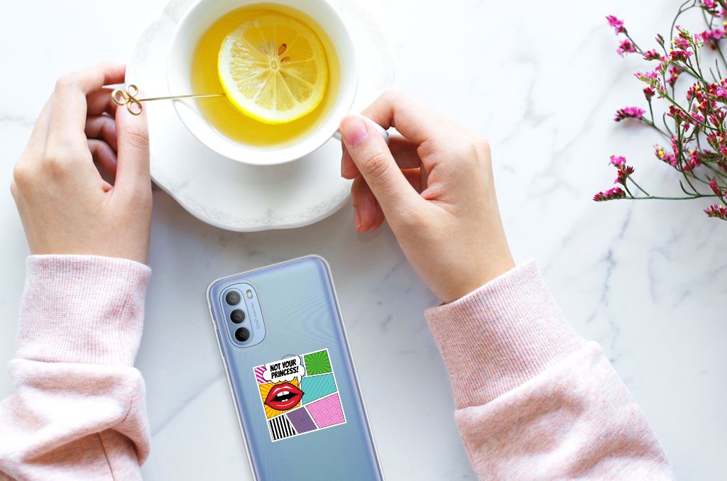 Motorola Moto G31 | G41 Silicone Back Cover Popart Princess B2C Telecom