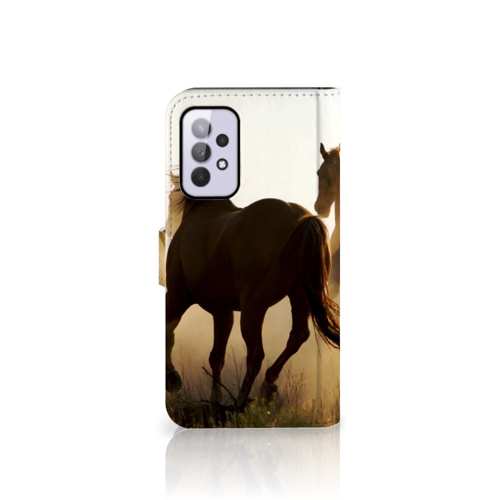 Samsung Galaxy A33 5G Telefoonhoesje met Pasjes Design Cowboy