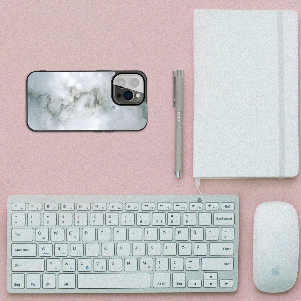 Kleurrijke Telefoonhoesje iPhone 13 Pro Painting Grey B2C Telecom