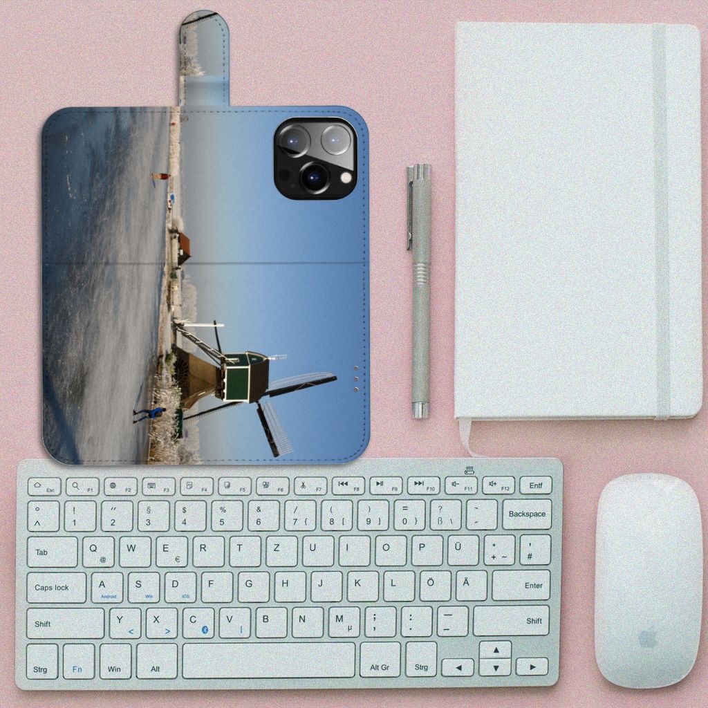iPhone 14 Pro Max Flip Cover Schaatsers