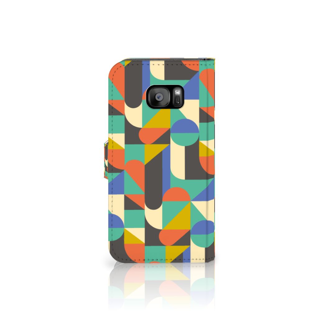 Samsung Galaxy S7 Edge Telefoon Hoesje Funky Retro