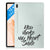 Samsung Galaxy Tab S7FE Back cover met naam Heart Smile - B2C Telecom
