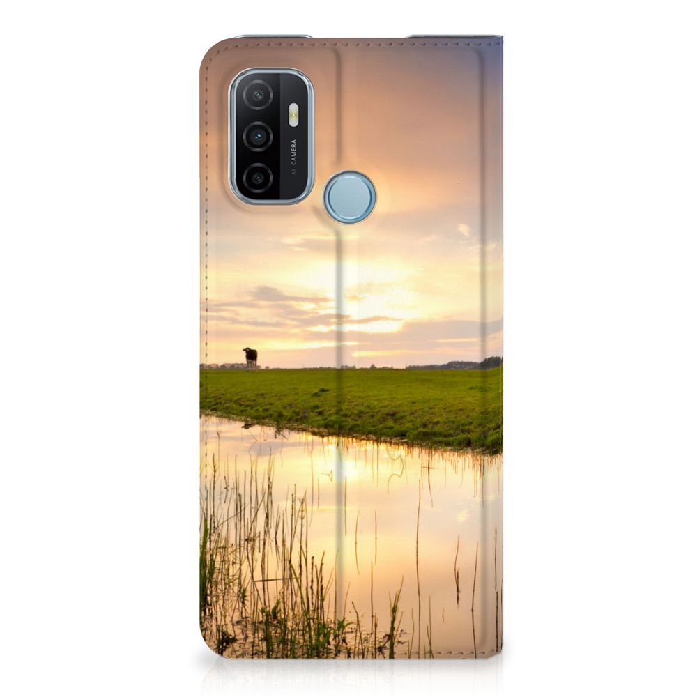 OPPO A53 | A53s Hoesje maken Koe - B2C Telecom