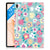 Samsung Galaxy Tab S7FE Siliconen Hoesje Flower Power - B2C Telecom