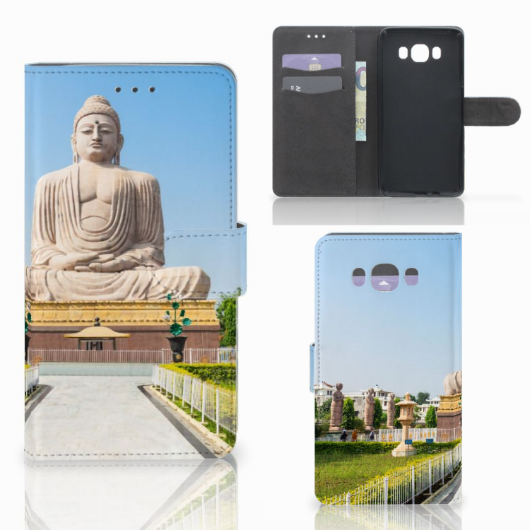 Samsung Galaxy J7 2016 Flip Cover Boeddha
