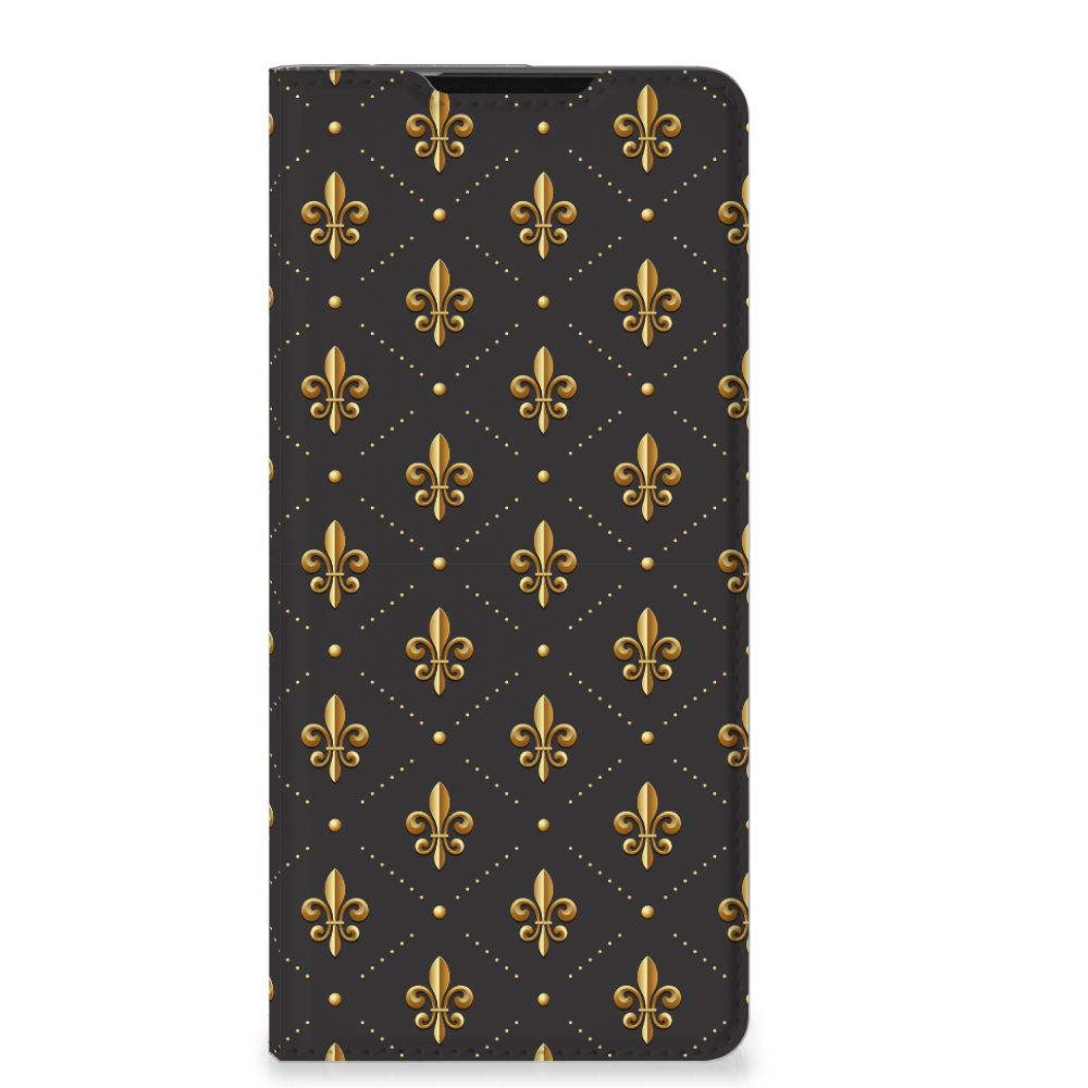 Samsung Galaxy S21 Ultra Hoesje met Magneet Franse Lelie - B2C Telecom
