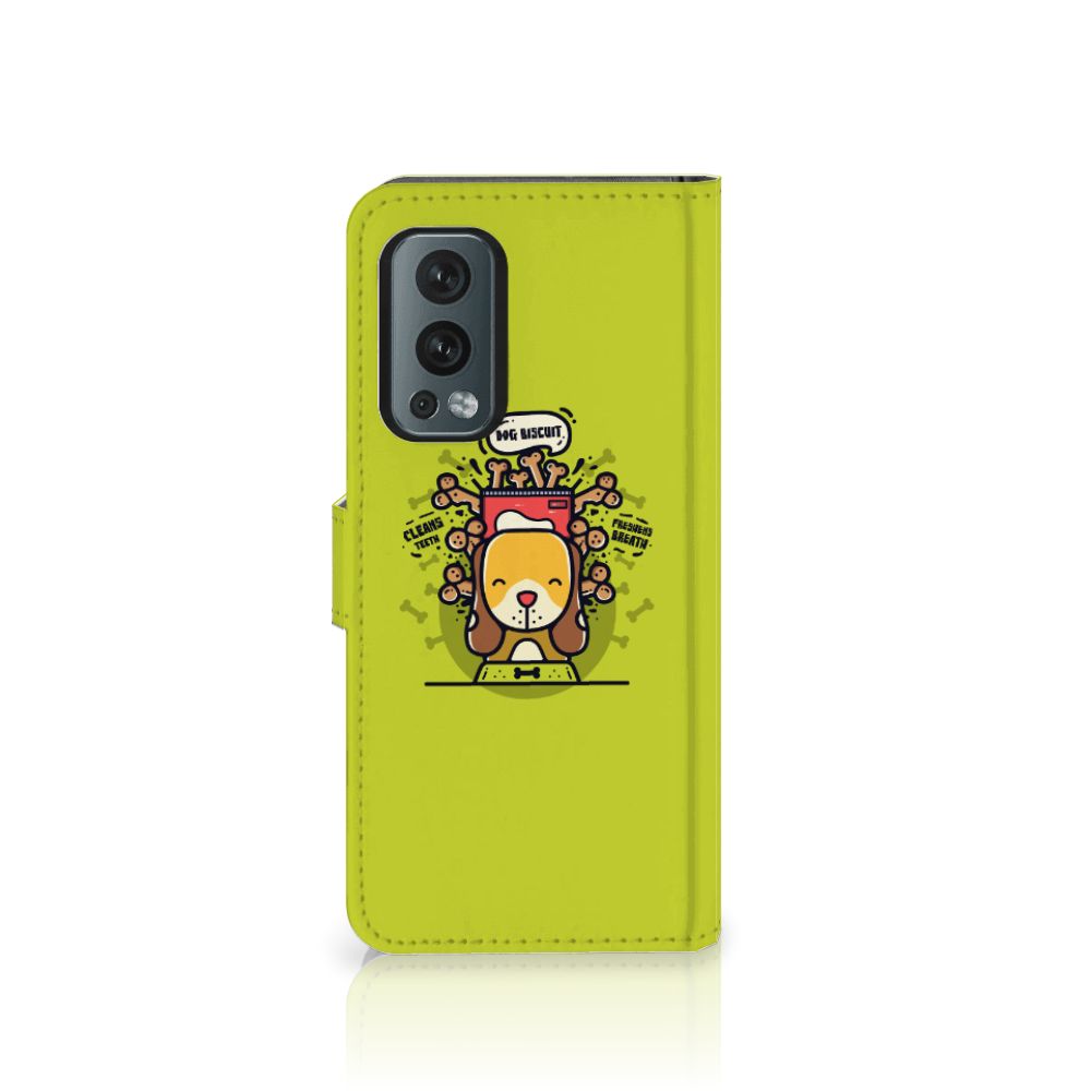 OnePlus Nord 2 5G Leuk Hoesje Doggy Biscuit