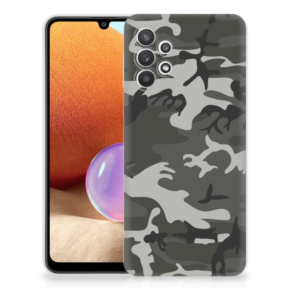 Samsung Galaxy A32 4G | A32 5G Enterprise Editie TPU bumper Army Light