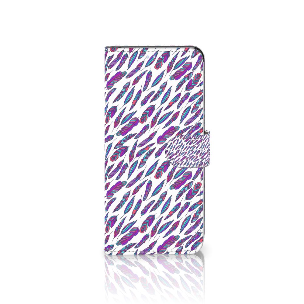 OPPO Reno 8 Lite | OnePlus Nord N20 Telefoon Hoesje Feathers Color