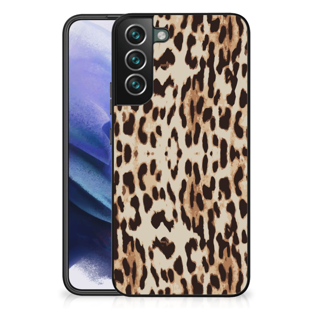 Samsung Galaxy S22 Plus Dierenprint Telefoonhoesje Leopard