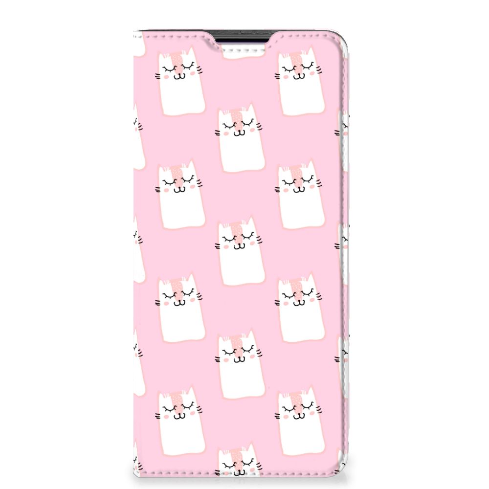 Motorola Edge 30 Pro Hoesje maken Sleeping Cats