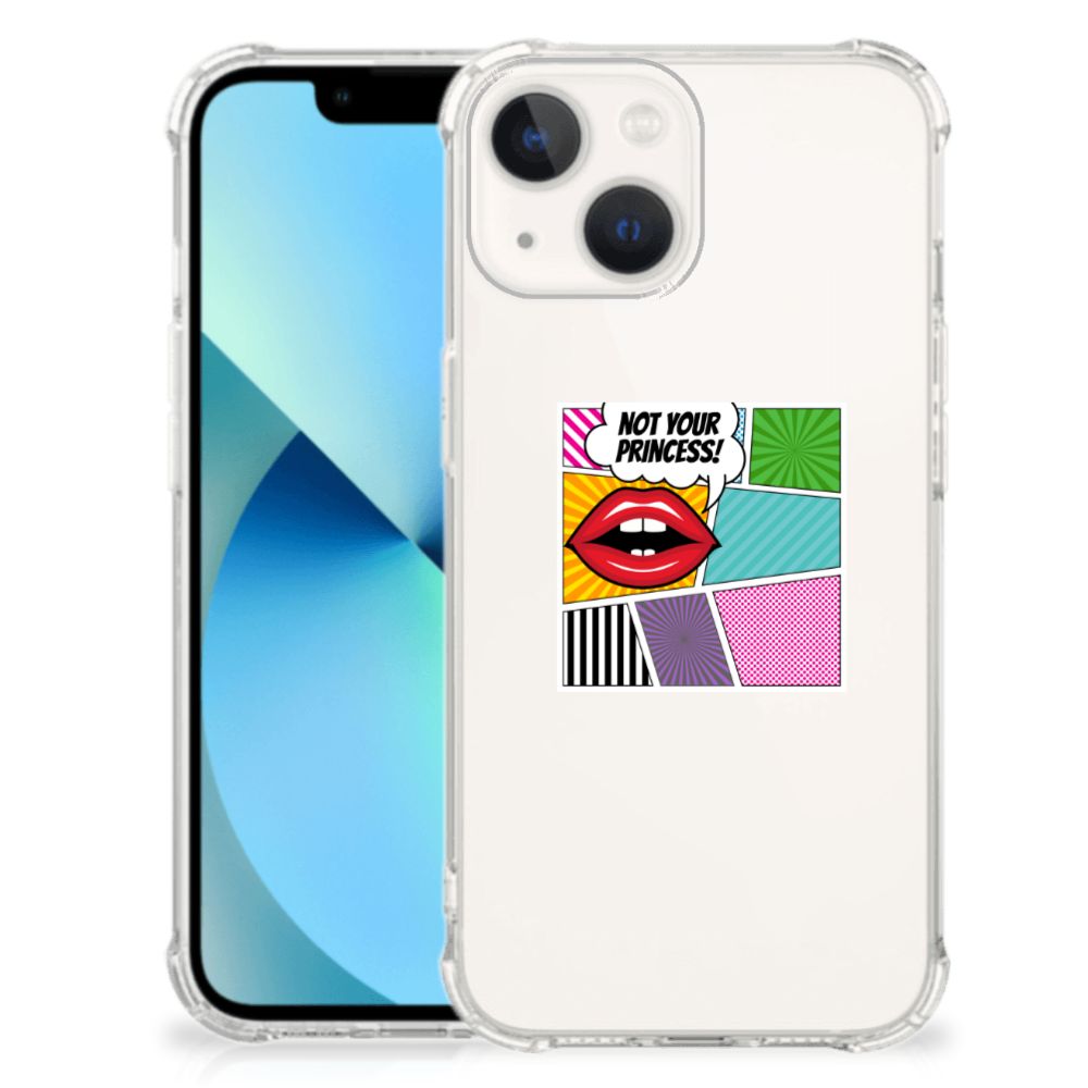 iPhone 13 mini Anti Shock Bumper Case Popart Princess - B2C Telecom