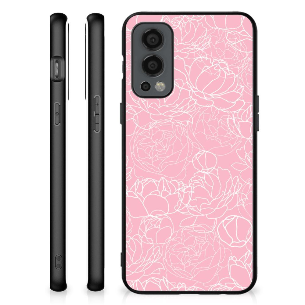 OnePlus Nord 2 Bloemen Hoesje White Flowers B2C Telecom