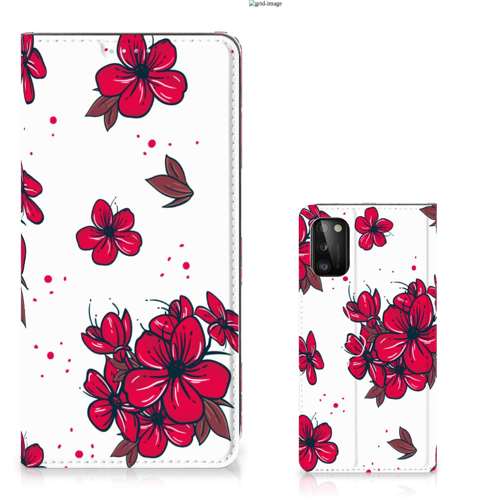 Samsung Galaxy A41 Smart Cover Blossom Red