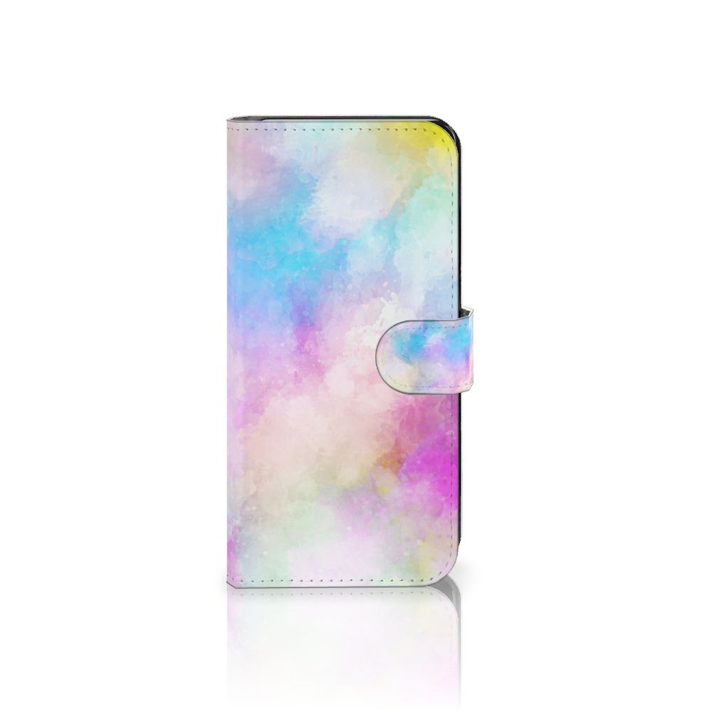 Hoesje Samsung Galaxy S24 Plus Watercolor Light met pastelkleuren en unieke watercolor design.
