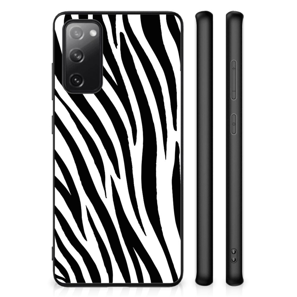 Samsung Galaxy S20 FE Dierenprint Telefoonhoesje Zebra B2C Telecom
