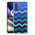 Motorola Moto G51 5G TPU bumper Zigzag Blauw B2C Telecom