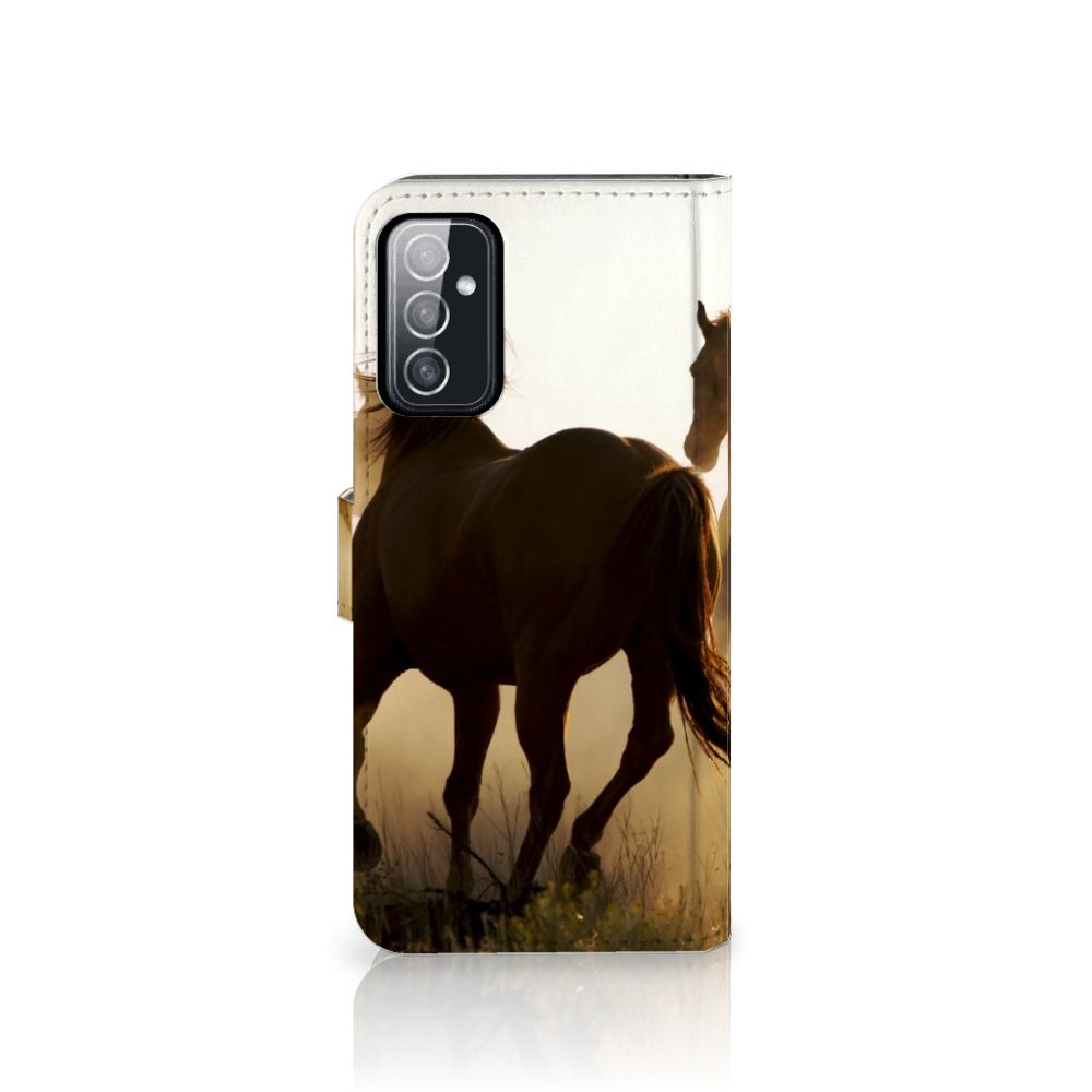 Samsung Galaxy M52 Telefoonhoesje met Pasjes Design Cowboy