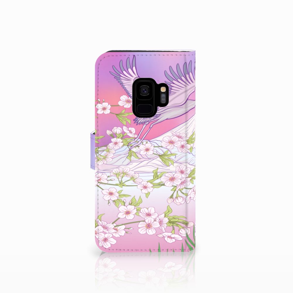 Samsung Galaxy S9 Telefoonhoesje met Pasjes Bird Flying