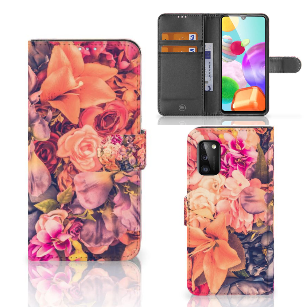 Samsung Galaxy A41 Hoesje Bosje Bloemen