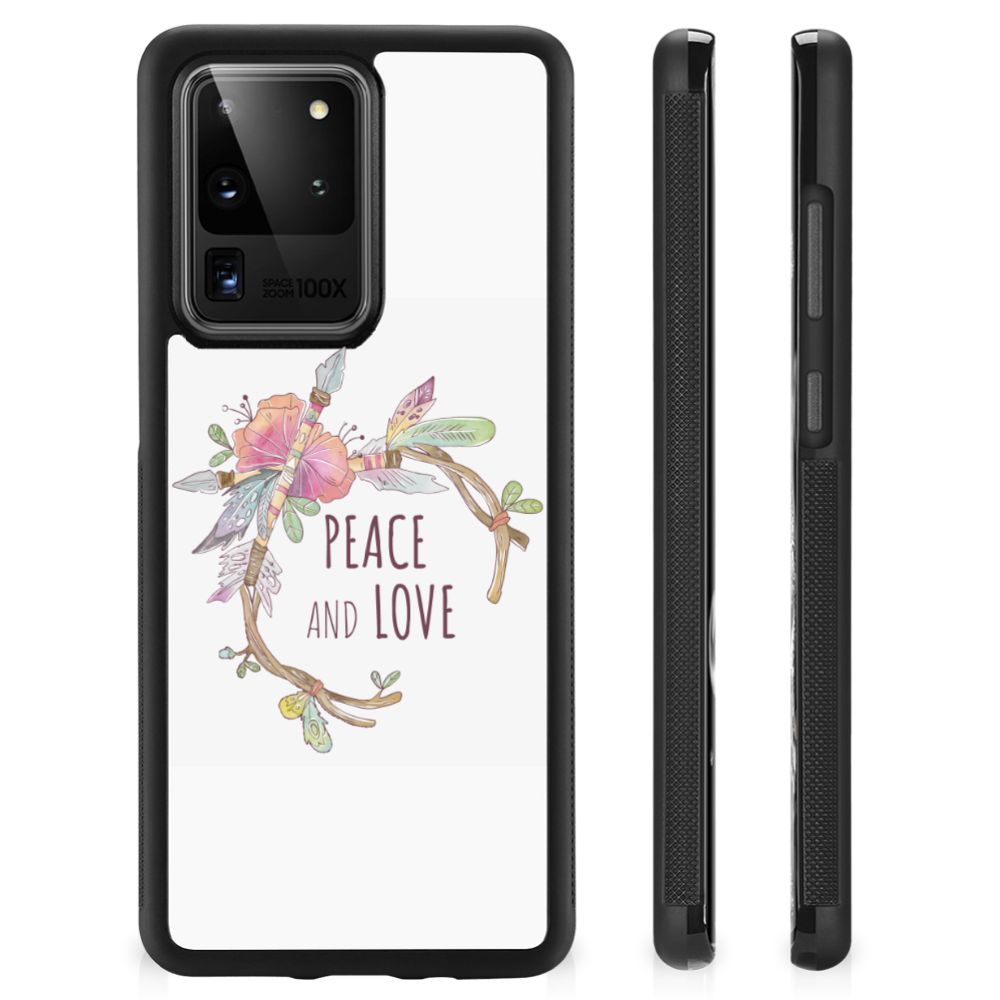 Samsung Galaxy S20 Ultra Bumper Hoesje Boho Text B2C Telecom