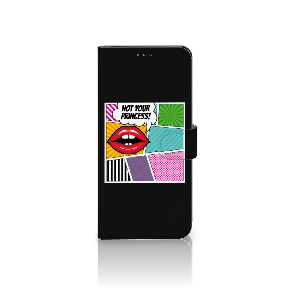 Samsung Galaxy A20s Wallet Case met Pasjes Popart Princess
