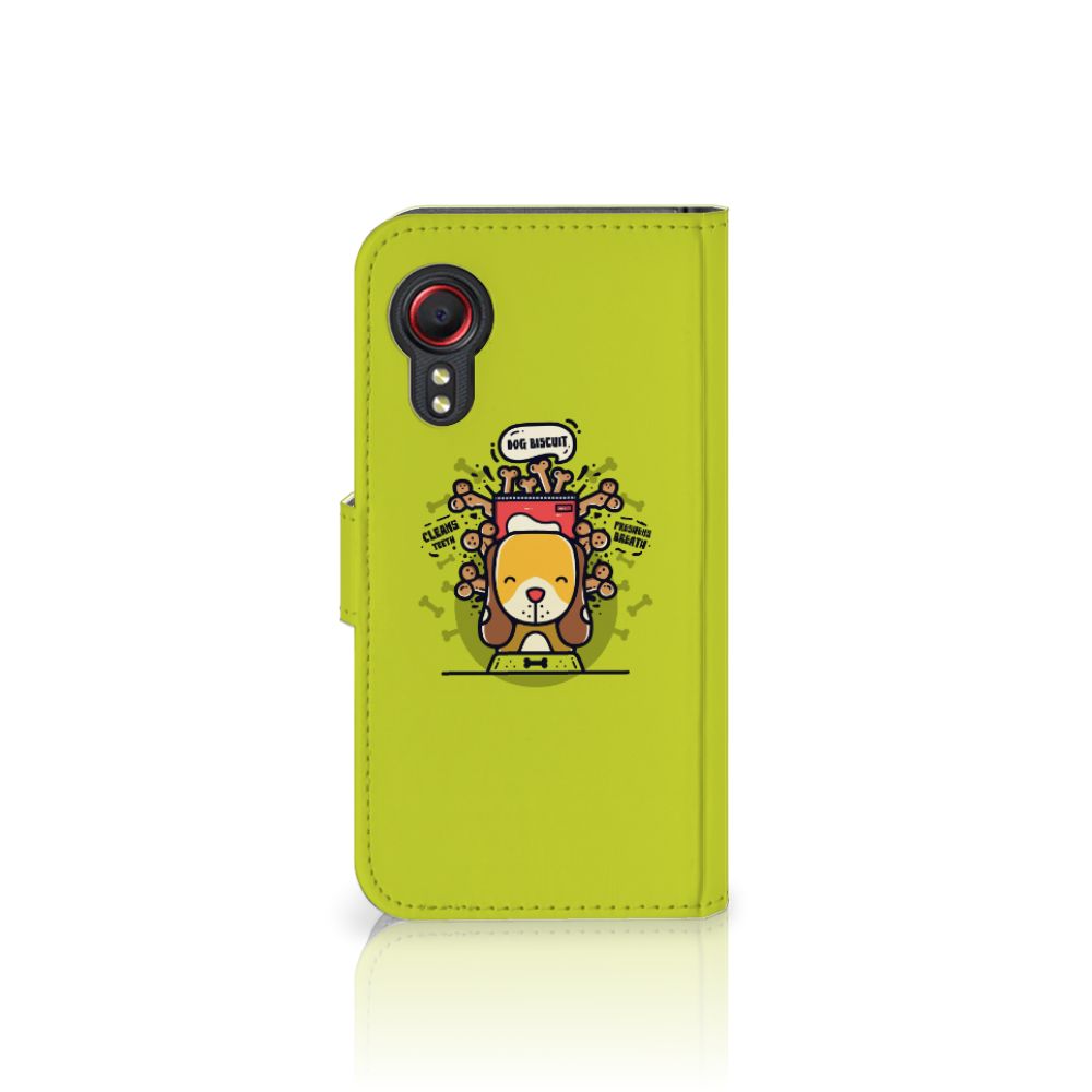 Samsung Galaxy Xcover 5 Leuk Hoesje Doggy Biscuit