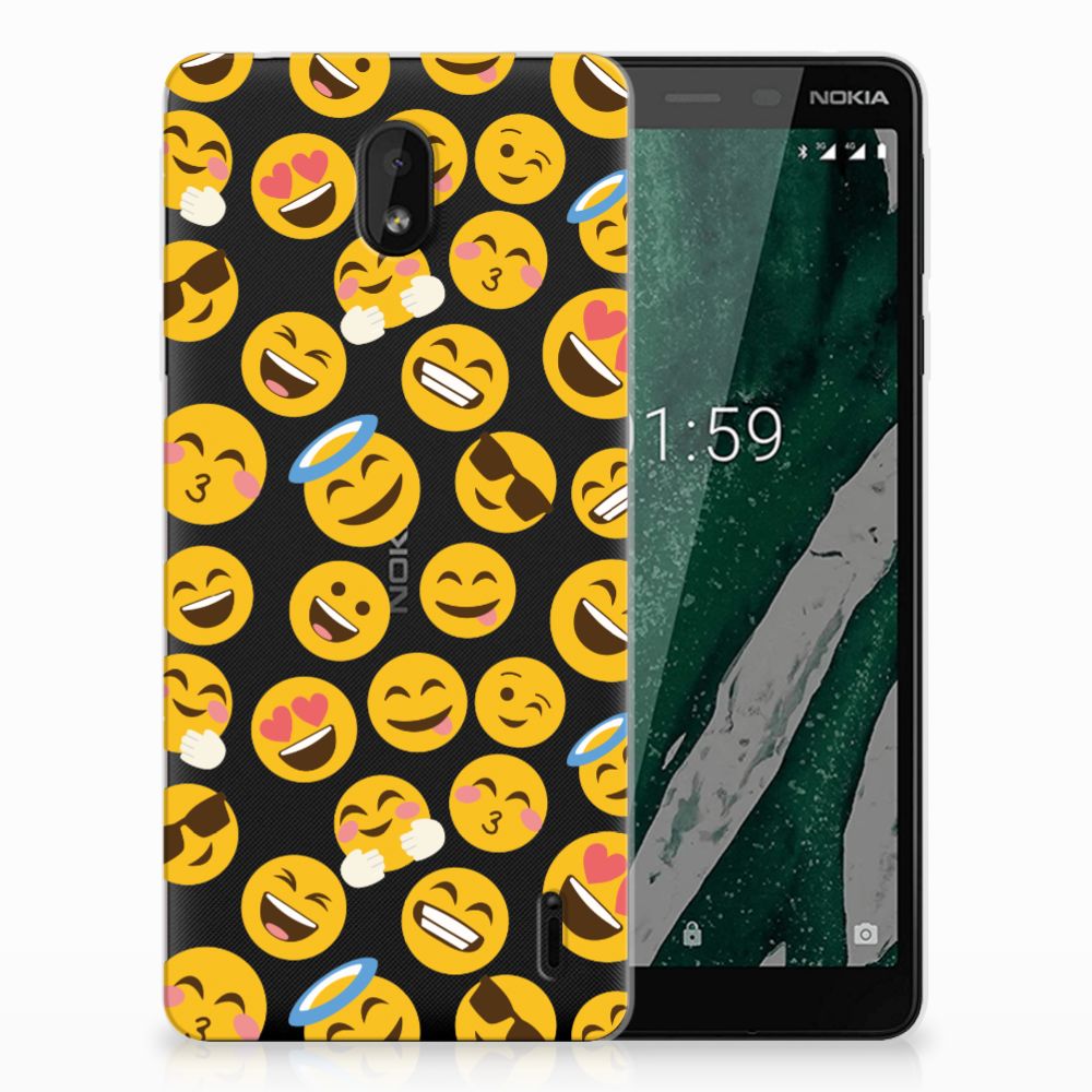 Nokia 1 Plus TPU bumper Emoji