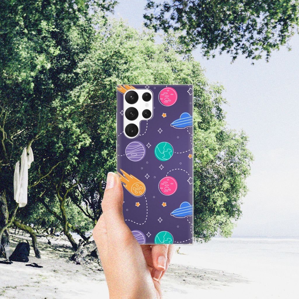 Samsung Galaxy S22 Ultra Silicone Back Cover Space B2C Telecom