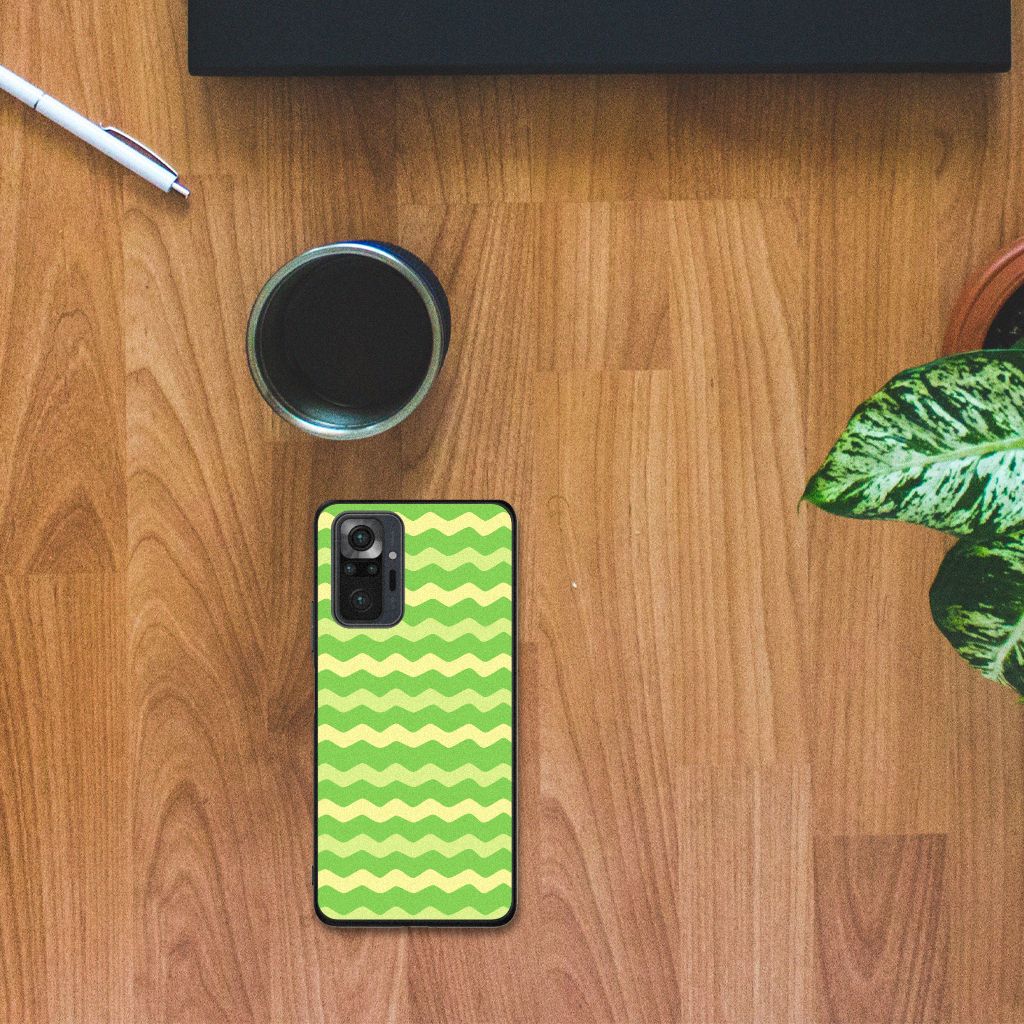 Xiaomi Redmi Note 10 Pro Back Case Waves Green B2C Telecom