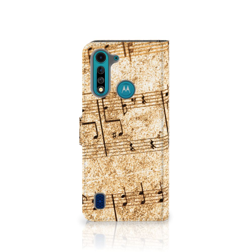 Motorola G8 Power Lite Telefoonhoesje met foto Bladmuziek