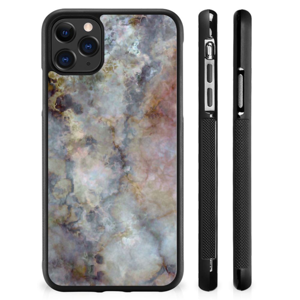 Apple iPhone 11 Pro Max Gripcase Marmer Grijs B2C Telecom