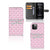 Apple iPhone 12 Pro Max Portemonnee Hoesje Flowers Pink DTMP