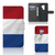 Samsung Galaxy S9 Plus Bookstyle Case Nederlandse Vlag met artistiek ontwerp van de Nederlandse vlag.