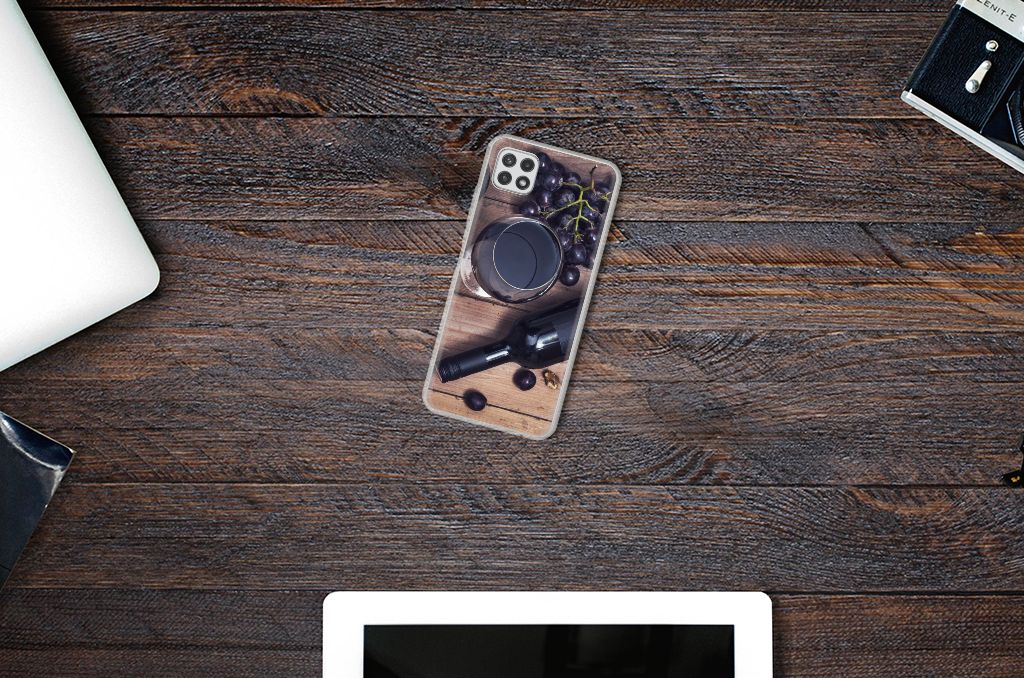 Samsung Galaxy A22 5G Siliconen Case Wijn B2C Telecom