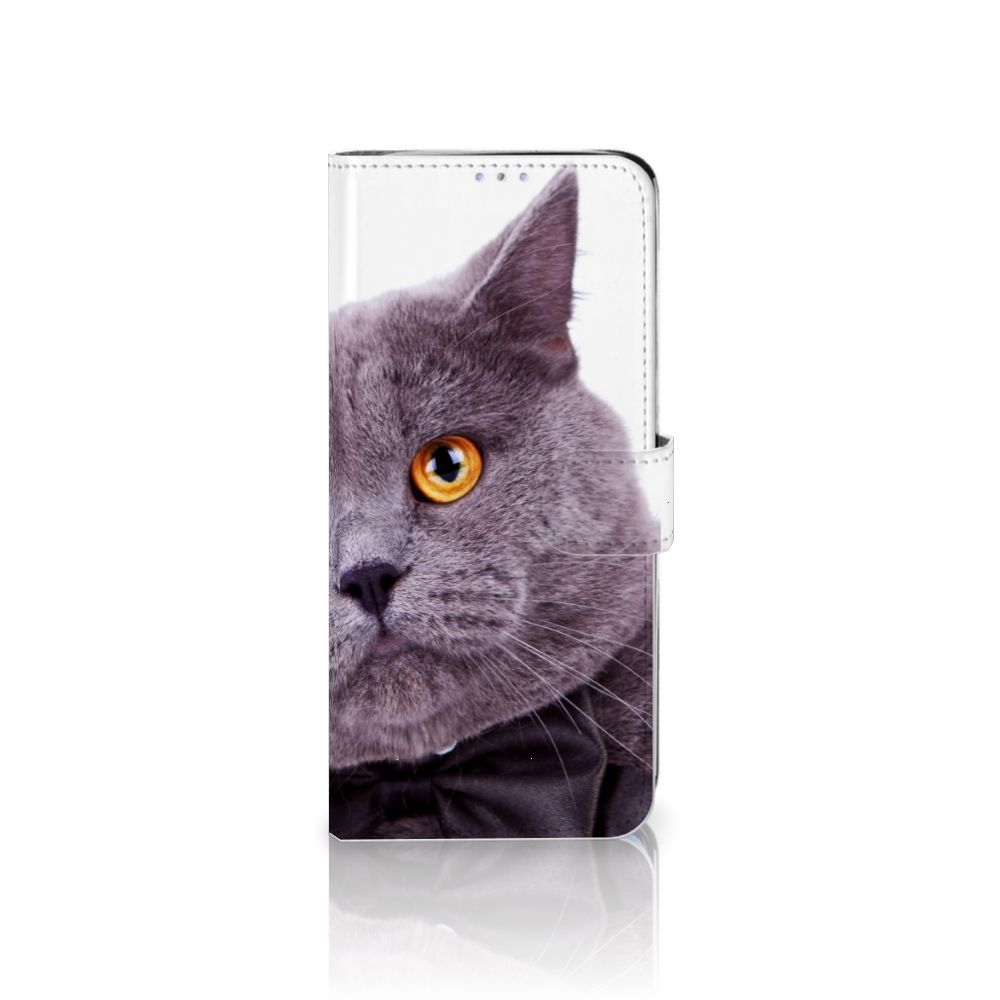 Samsung Galaxy S20 Ultra Telefoonhoesje met Pasjes Kat