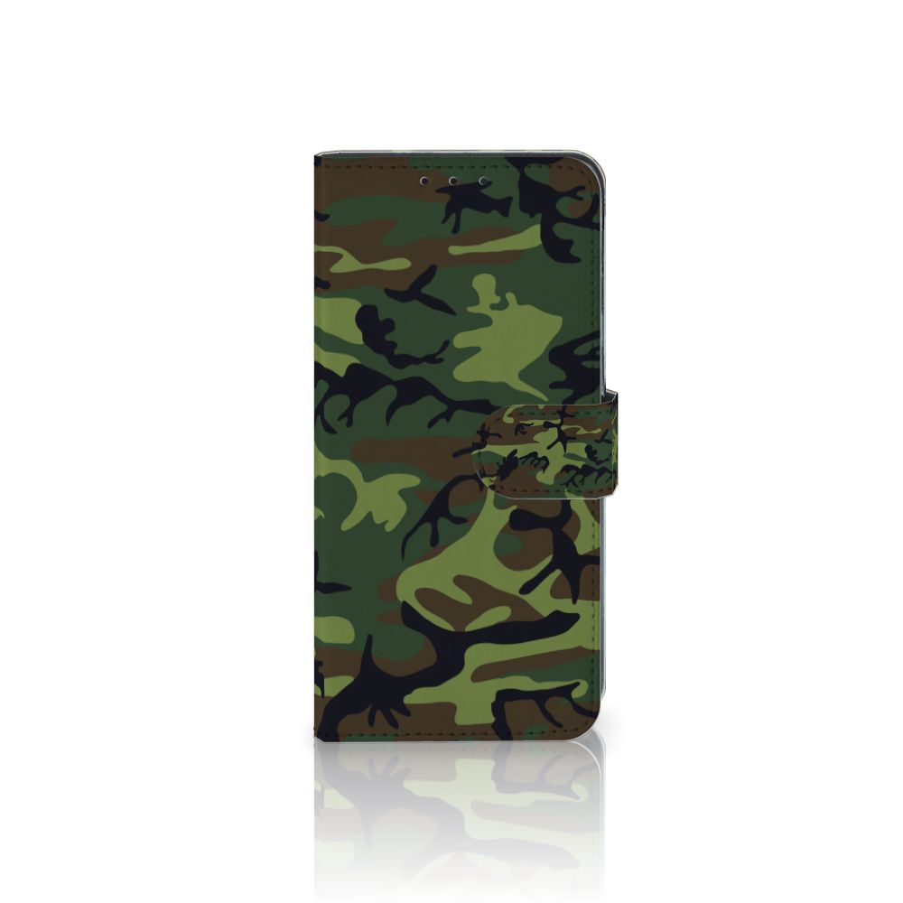Alcatel 1S 2020 Telefoon Hoesje Army Dark