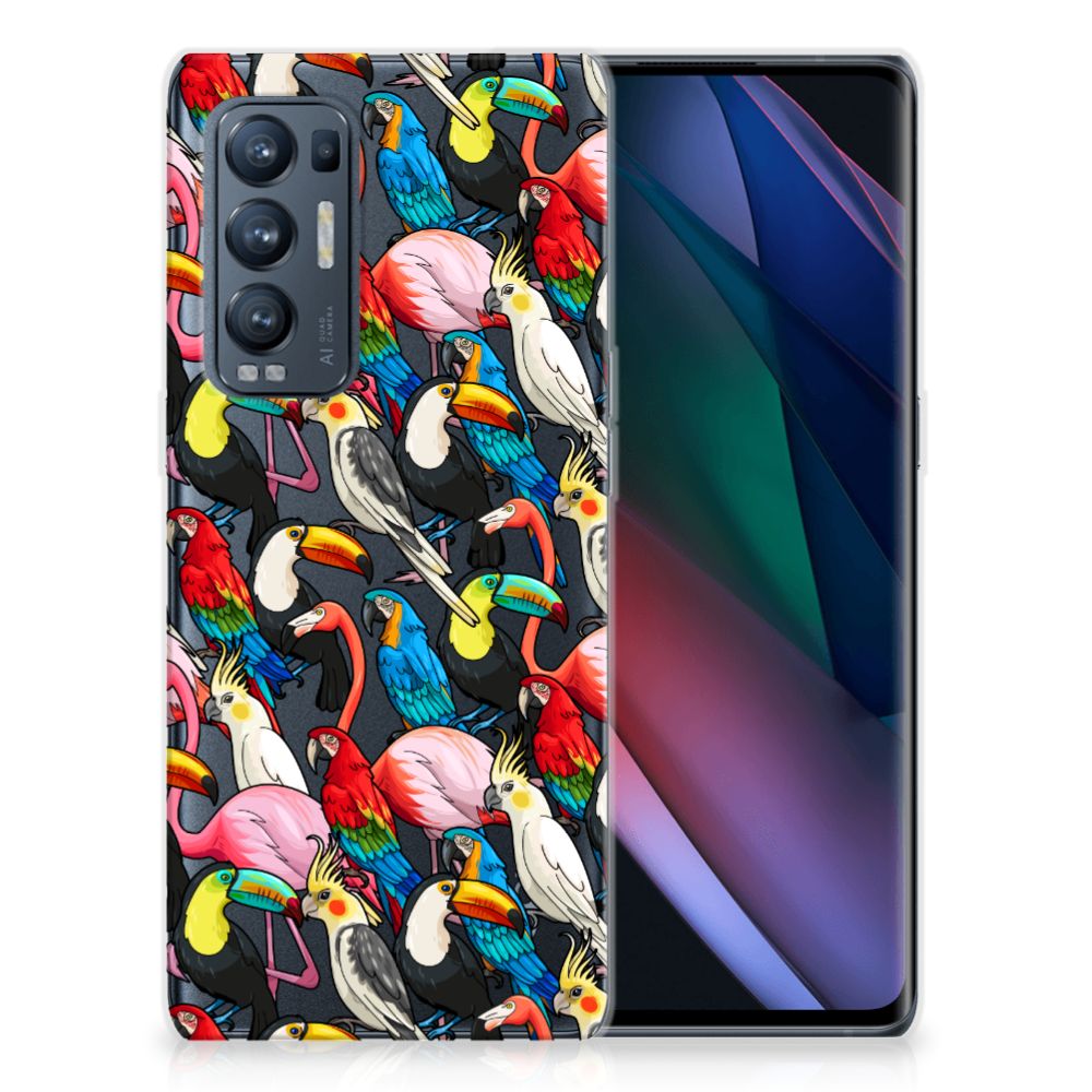 OPPO Find X3 Neo TPU Hoesje Birds B2C Telecom