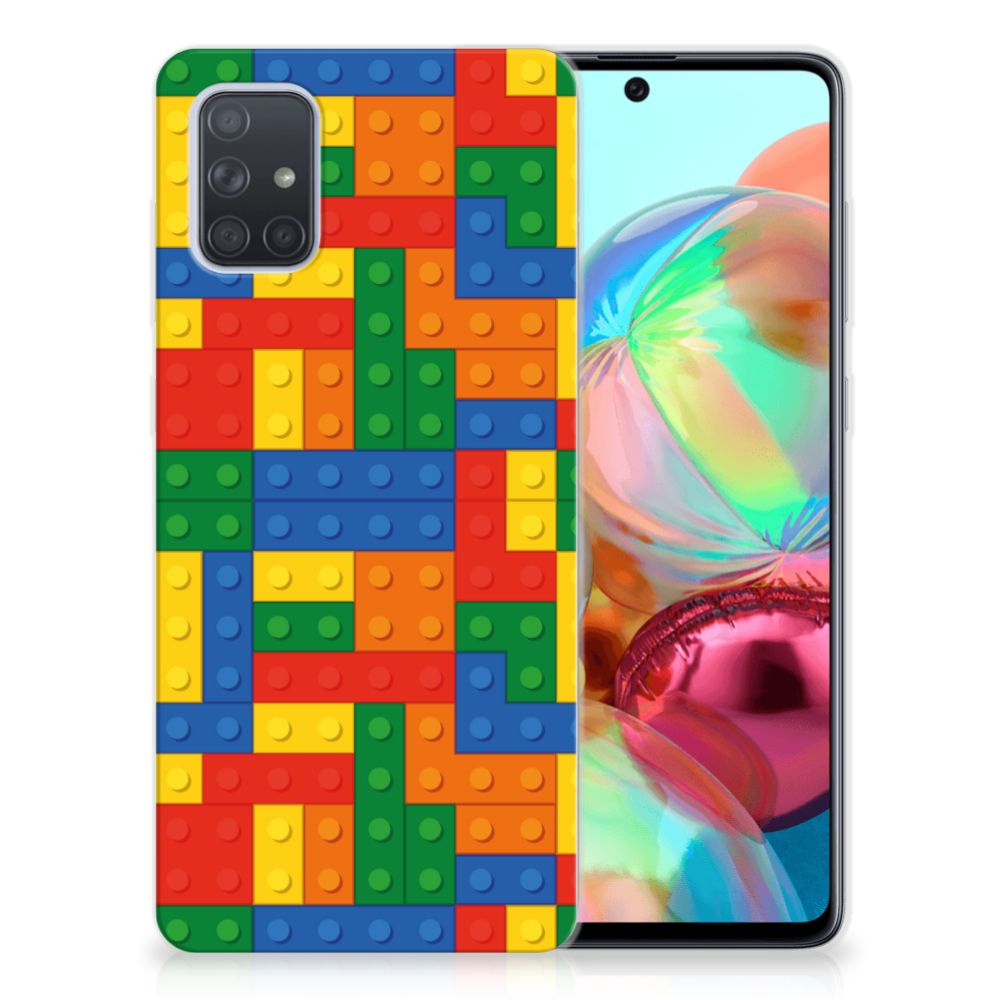 Samsung Galaxy A71 TPU bumper Blokken